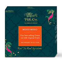 TGL Co. Mogo Mogo Green Tea, 16 Tea Bags | Fruit Tea