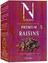 Nuticious Black Raisins -125 G ) )Pack of 3)…Dryfruits & Berries,Diwali Gifts ,Diwali Offer ,Nuts