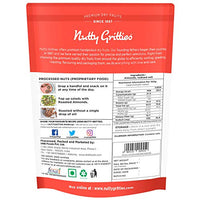 Nutty Gritties California Roasted Almonds, Lightly Salted, Dry Roasted, Non Fried, Zero Oil, Crunchy Healthy Snack - 200g