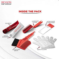 Revlon Top Speed Hair Color for Men, 180g - Natural Black 70M and Outrageous Color Protection Conditioner (Combo Pack of 1)