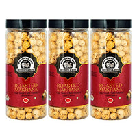 Wonderland Foods - Roasted & Flavoured Thai Sweet Chilli Makhana (Foxnut) 300g Jar (100gX3)