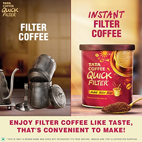Tata Coffee Quick Filter 100g, Tin