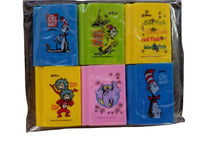Dr. Seuss Themed Pencil Erasers - 6 Erasers Each