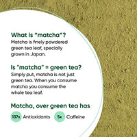 Tencha Blends Culinary Matcha with Free Spoon | 50 Servings | Japanese Matcha Green Tea Powder | Green Tea for Weight Loss | Sourced from Shizouka, Japan | Vegan | No Artificial Sweeteners | 50 GM