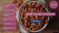 NUTICIOUS California Almonds Badam -200 G