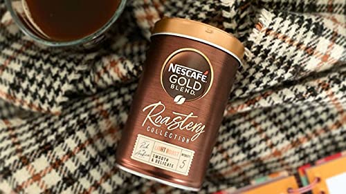 Nescafe Gold Blend Roastery Collection Light Roast Smooth & Delicate Coffee, Brown & Gloden, Caramelised Honey, 100 g,12465135