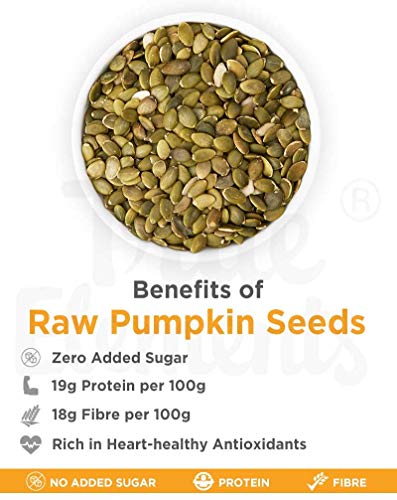 True Elements Pumpkin Seeds 250g - Raw Pumpkin Seeds for Eating | Immunity Booster Seeds | Protein Snacks