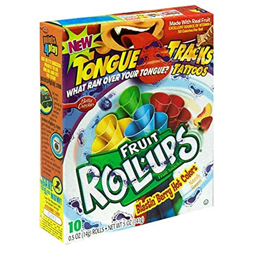 Betty Crocker Fruit Roll Ups, Blastinberry, 141g