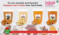 Delight Foods Mylapore Iyer's  Idli Chilly Podi 350g - Ready Masalas | Mixed Spices | Tamil Nadu Special | NO PRESERVATIVES