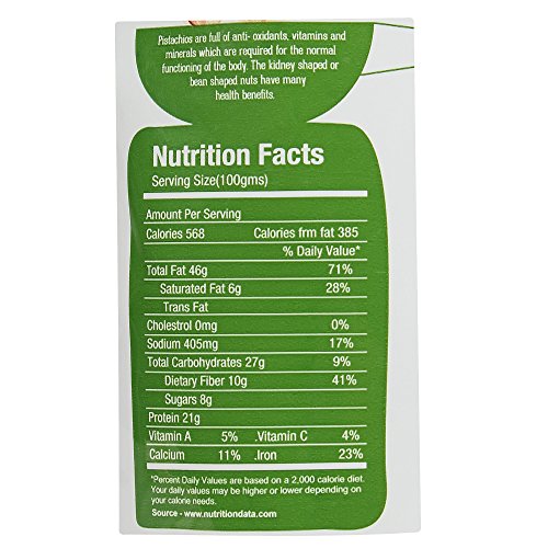 Wonderland Foods - California Roasted & Salted Pistachios (Pista) 200g Pouch