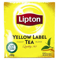 Lipton Yellow Label Rich, Natural Taste, 100 Tea Bags, 200g