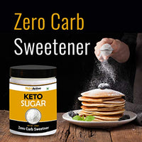 NutroActive Keto Sugar Zero Carb Sweetener 100% Sugar Free 250g