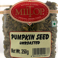 Miltop Premium Raw Unsalted Pumpkin Seed for Eating, 250g