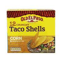 Old El Paso 12 Crunchy Taco Shells, 156 g