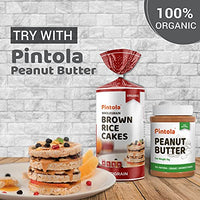 Pintola Organic Wholegrain Brown Rice Cakes - All Natural, MULTIGRAIN (Pack of 1) | 9 Wholegrain | NO Cholesterol | NO Sugar/Salt | Soy and Yeast Free | ONLY 30 Calories PER Cake