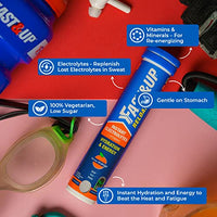 Fast&Up Reload electrolyte energy and hydration - sports drink - 20 effervescent tablets - Orange flavour