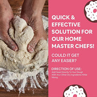 5:15PM Instant Dry Active Yeast Powder for Baking Bread and Pizza, 100 g