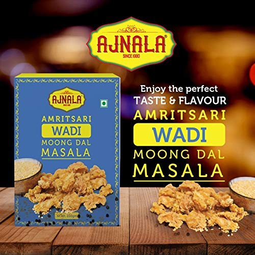 Ajnala Amritsari Urad & Moong Dal Wadiya's , 200 GMS (Moong Dal Masala Wadi)