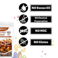 Fab Box Healthy Mix Nut Chaat, Almonds, Pistachios, Cashews & Raisins, Keto Friendly, 70 Grams
