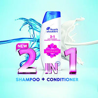 Head & Shoulders 2-in-1 Smooth and Silky Anti Dandruff Shampoo + Conditioner, 180ml