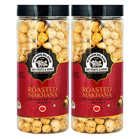 WONDERLAND FOODS (DEVICE) Roasted Makhana Thai Sweet Chilli Foxnuts, 200 g, 100 g Each