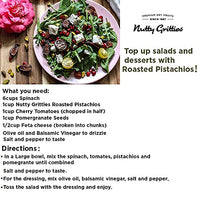 Nutty Gritties California Roasted Pistachios|Pista Lightly Salted, Dry Roasted, Non Fried, Zero Oil, Crunchy Healthy Snack -200g