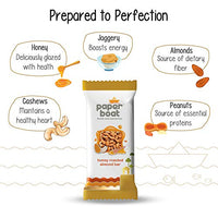 Paper Boat Honey Roasted Almond Bar, No Added Preservatives and Colours | Gajak | Sweets | Gazak (Pack of 10, 25g Each)