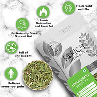 Sorich Organics Lemongrass Herbal Tea - 50 Gm - Organic Whole Loose Leaf Tea | Iced Tea | Good for Skin & Hair | High Antioxidants Tea | Boost Metabolism & Boosting Immunity | Weight Management