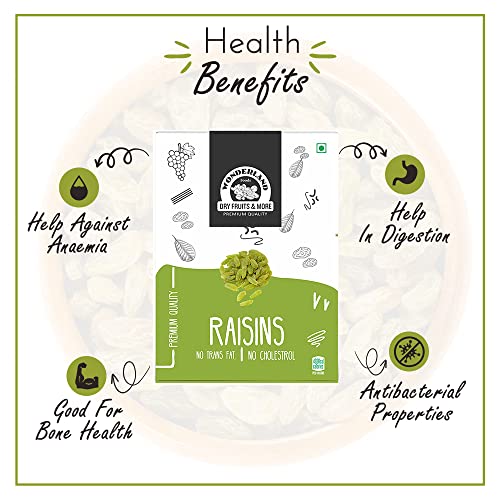 WONDERLAND FOODS (DEVICE) Plain Raisin -200 g