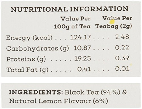 The Hillcart Tales Dark Limon Black Tea (14's  tea pack)