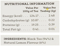 The Hillcart Tales Dark Limon Black Tea (14's  tea pack)