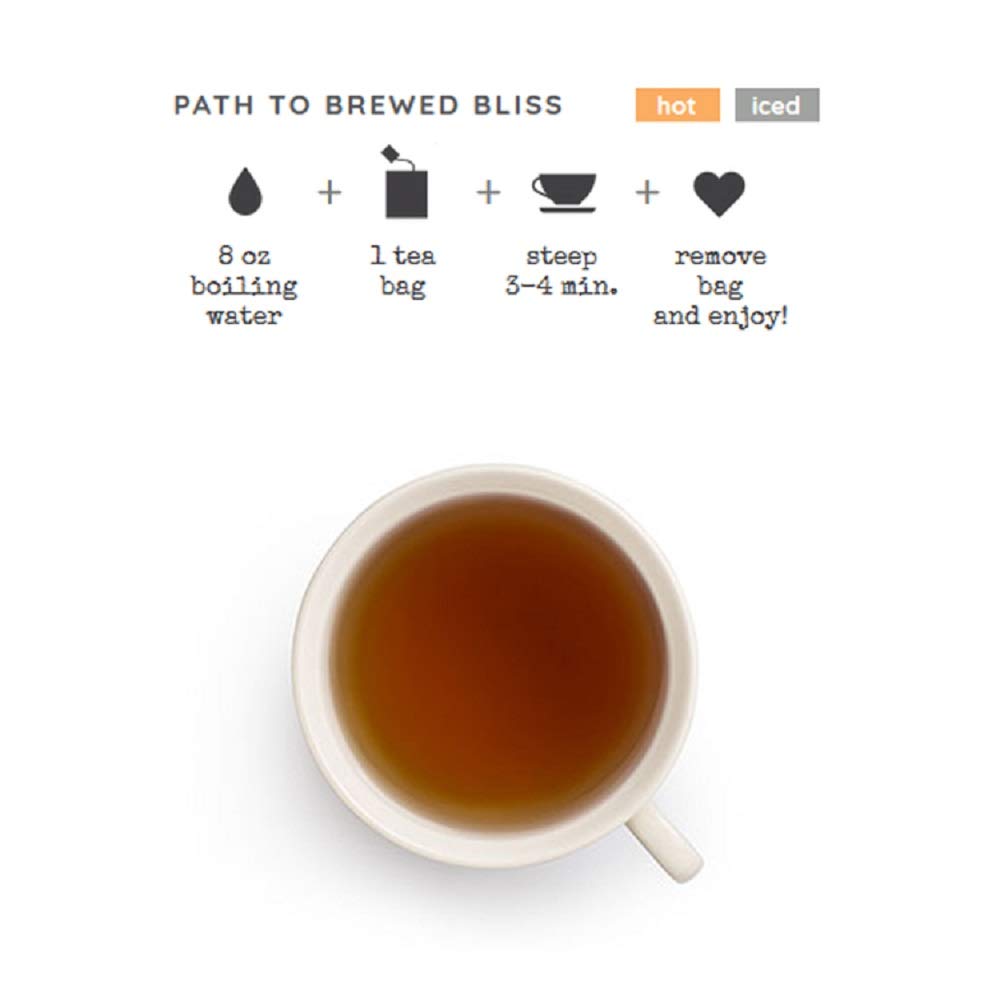 Good Earth Sweet & Spicy, Vanilla Chai Black Tea, 18 Tea Bags (Pack of 6)