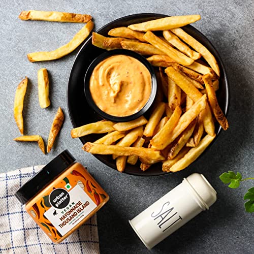 Urban Platter Vegan Thousand Island Mayo, 300g [Dairy-Free Mayonnaise, No Palm Oil, No Trans-Fat]