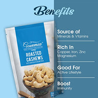 Gourmia Roasted Cashews Salt and Pepper 200g