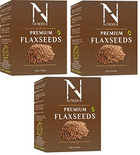 Nuticious Organic Flax Seeds 125 G Dryfruits & Berries,