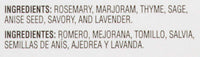 McCormick Culinary Herbes de Provence, 6 oz - One 6 Ounce Container of Herbes de Provence Seasoning, Blend of Rosemary, Thyme, Sage, Lavender and More