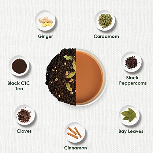 TGL Co. Kadak Masala Chai Tea, 16 Tea Bags