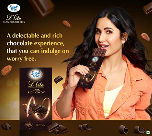 Sugar Free D'lite The Dark Collection Assorted Chocolate Gift Pack, 120 g