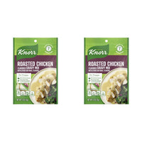 Knorr Gravy Mix For Delicious Easy Meals and Side Dishes Roasted Chicken Gravy No Artificial Flavors, No Added MSG 1.2 oz (Pack of 2)