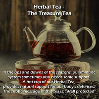 Exotic Aromas Herbal Green Tea, (200 G serves 100 cups) with Ashwagandha, Giloy, Amla, Cinnamon, Fennel, , Peppermint and Moringa, Green Tea for Weightloss, Detox and Immunity