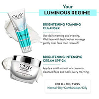 Olay Luminous Day Cream Moisturiser (Spf 24) and Cleanser, 150 g