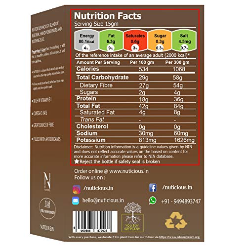 Nuticious Organic Flax Seeds…250 G