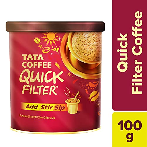 Tata Coffee Quick Filter 100g, Tin