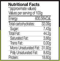GetKrrackin! Lemon Pepper Roasted Cashews - 200g PET Jar | Zero Oil, Not Fried | Healthy Nuts | Anytime munching| Rich in fibre & protein |Perfect for gifting