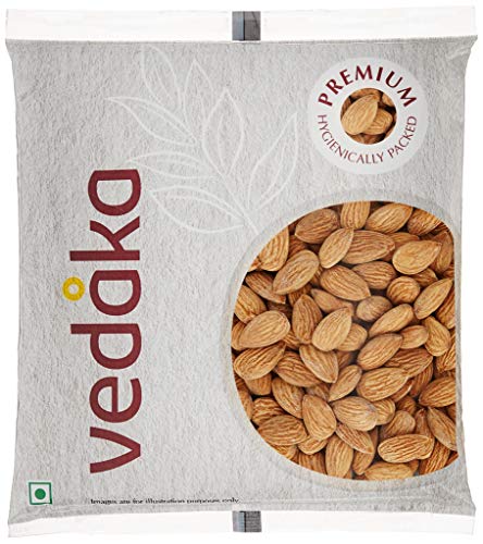 Vedaka Premium Roasted and Salted Almonds, 100g