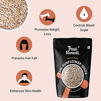 True Elements Sunflower Seeds 250g - Raw Sunflower Seeds for Eating | Healthy Snacks | High in Fibre & Protein