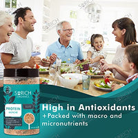Sorich Organics Protein Munchies - 250 Gm - Mixture of Quinoa Puffs, Soya Nuts, Almonds, Sunflower & Pumpkin Seeds | Super Healthy Ready to Eat Snacks | Daily Dose of High Protein | Gluten Free | Healthy Breakfast For Immunity Booster