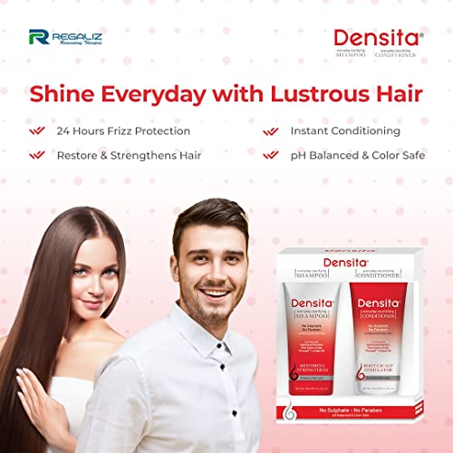 Regaliz Densita Shampoo and Conditioner, Combo Pack, 125ml Each
