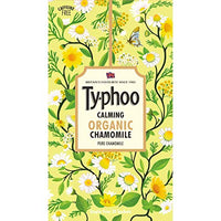 Typhoo Calming Organic Chamomile Tea with Pure Chamomile 20 Tea Bags