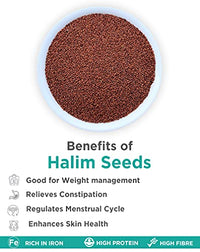 True Elements Halim Seeds 250g - Aliv Seeds | Garden Cress Seeds | Haleem Seeds